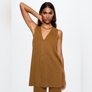 Oversized fine-knit cardigan